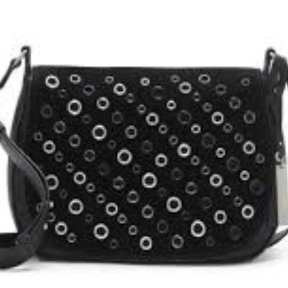 Quality Vince Camuto Leather and Suede Crossbody - Picture 1 of 12